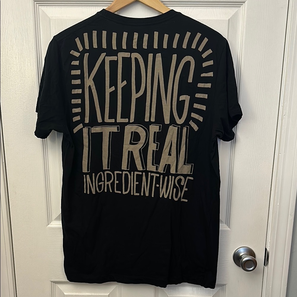 Chipotle Loomstate Black Graphic T-Shirt